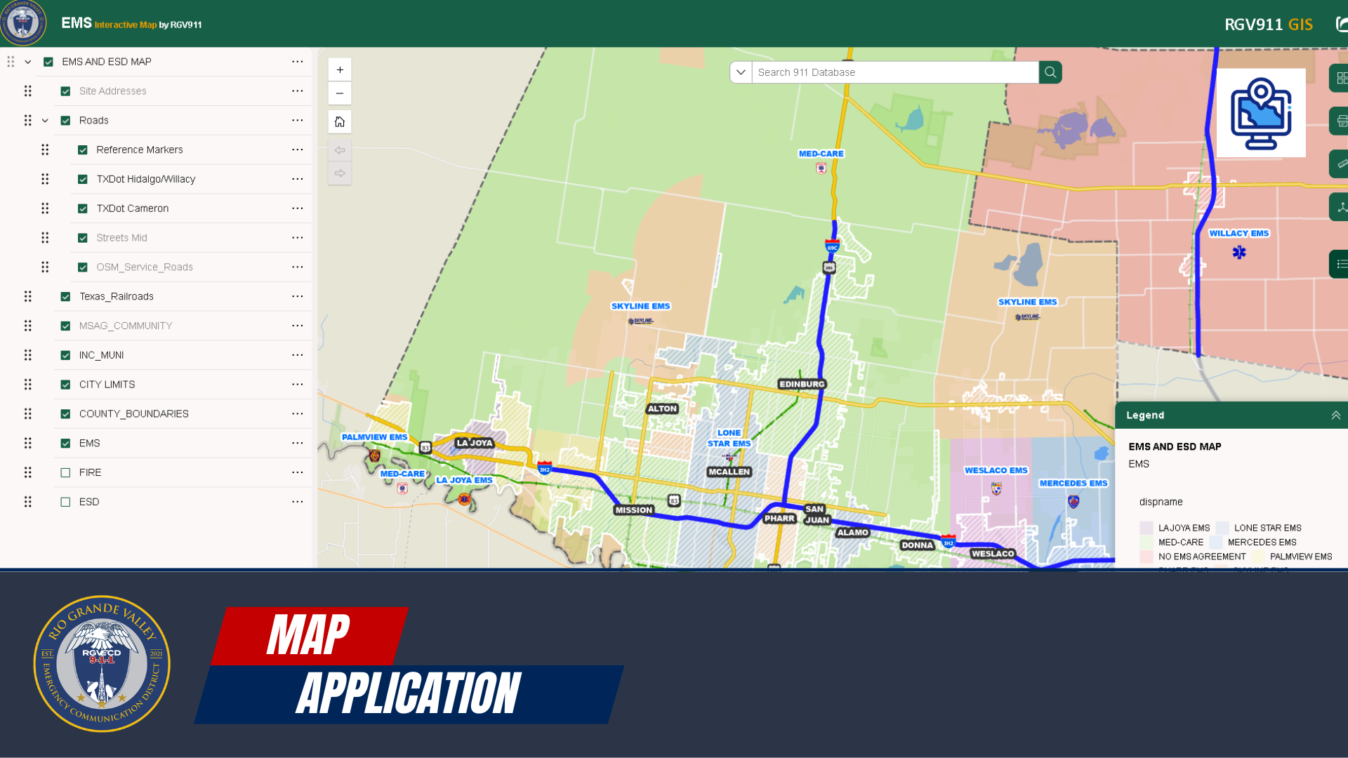 EMS Map